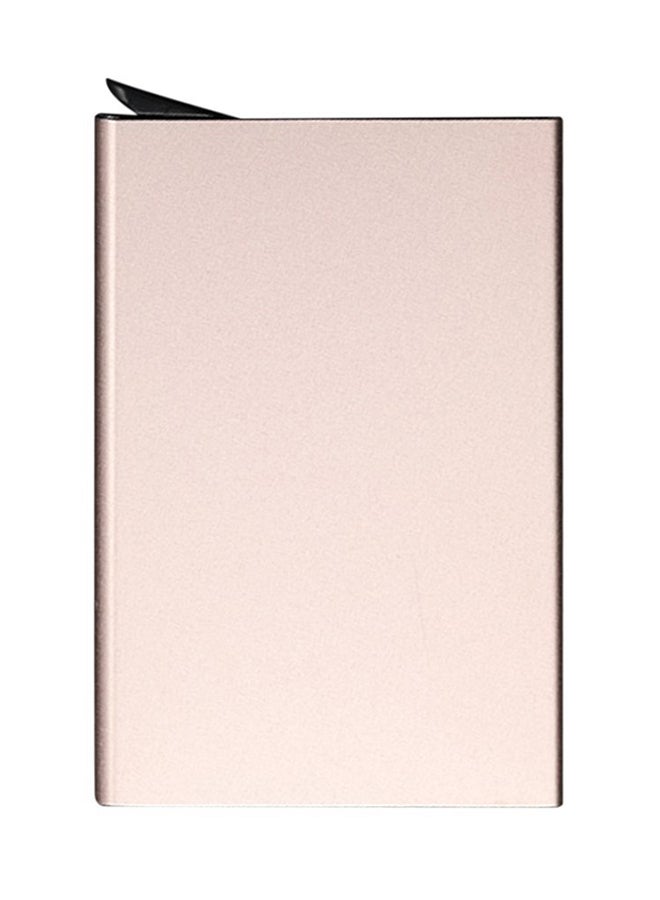 Aluminum Card Holder Gold
